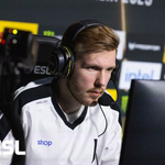 Cr1t at an esports competition desk