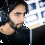 SumaiL wearing a headset at an esports event